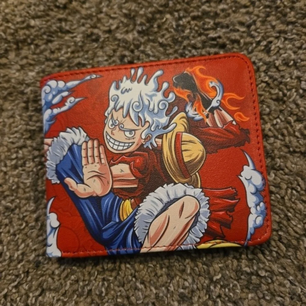 New One Piece Anime Manga Leather Wallet
